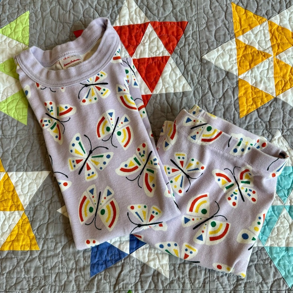 Hanna Andersson Butterfly Kids Pajamas